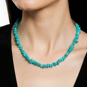 Turquoise natural Stone Necklace